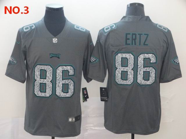 Men's Philadelphia Eagles #86 Zach Ertz Jersey NO.3;